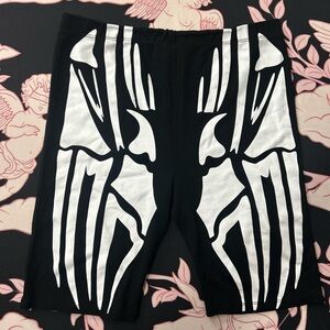 skeleton shorts ☠️
